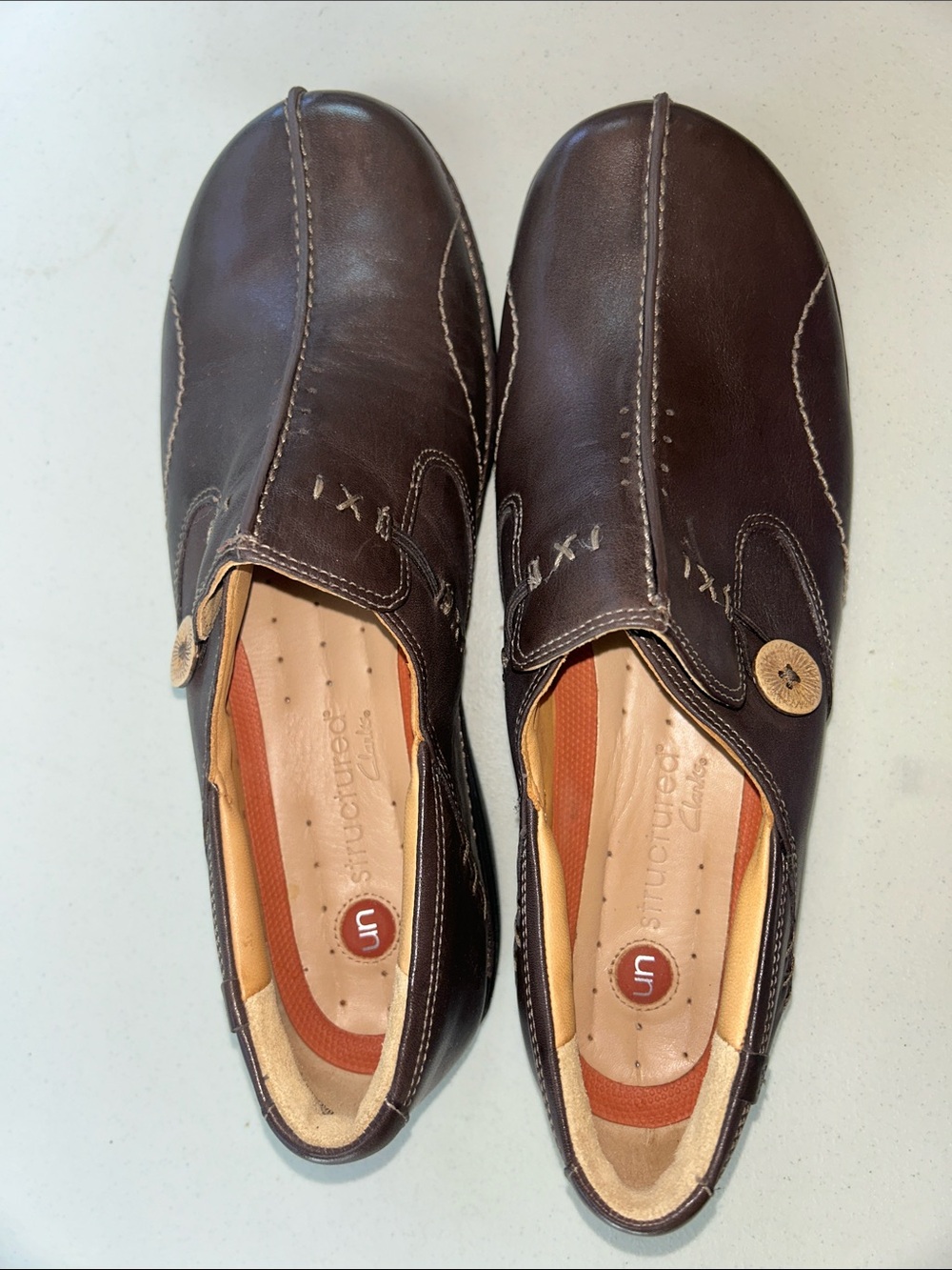 Women's Casual Slip-On Loafer in Dark Brown